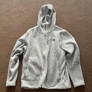 Full zip men’s north face sweatshirt